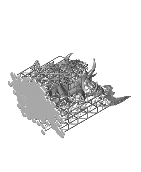 Beast Lord - With Free Dragon - 5e DnD Inspired for RPG and Wargamers — modelo 3D