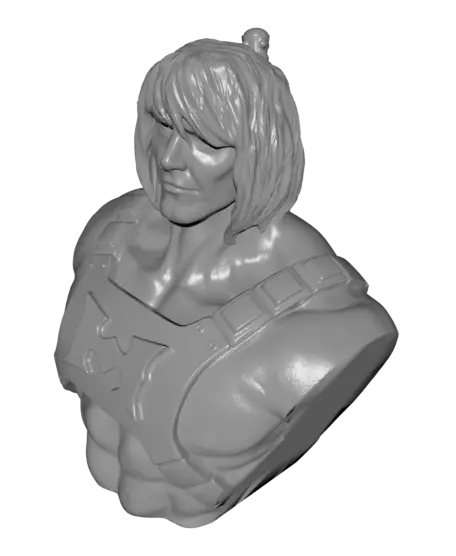 He-Man Bust V2 (Pre-Supported) — modelo 3D