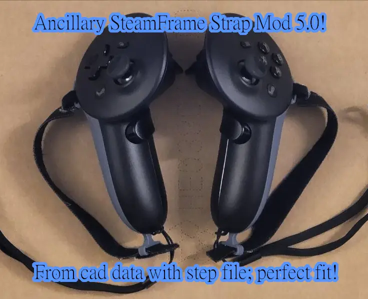 Ancillary Steam Frame Controller Strap Mod 5.0 (official) — modelo 3D