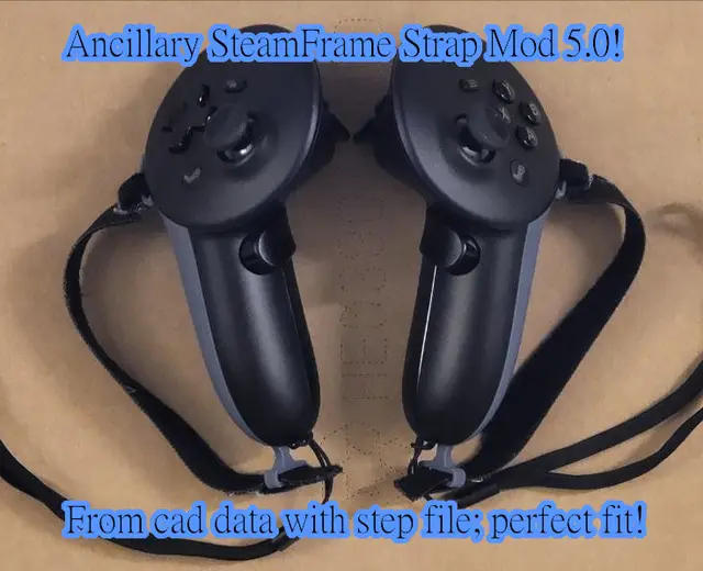 Ancillary Steam Frame Controller Strap Mod 5.0 (official) — modelo 3D