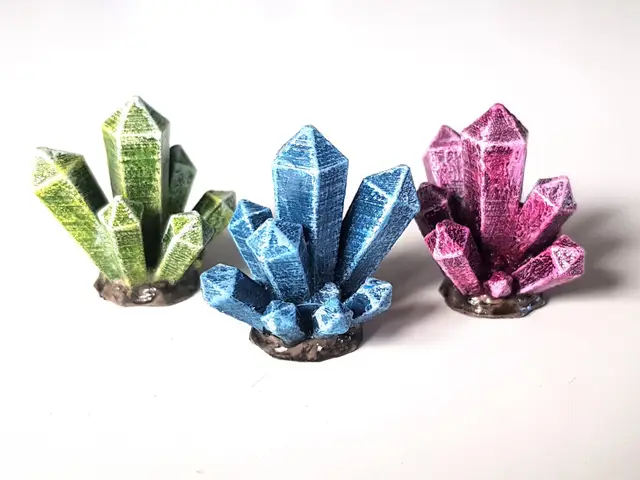 Crystal Cluster — modelo 3D