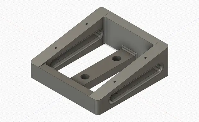 Ryobi P117 Battery Charger Wall Mount — modelo 3D