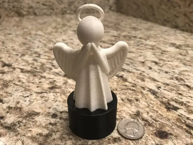 Angel Tea Light — modelo 3D