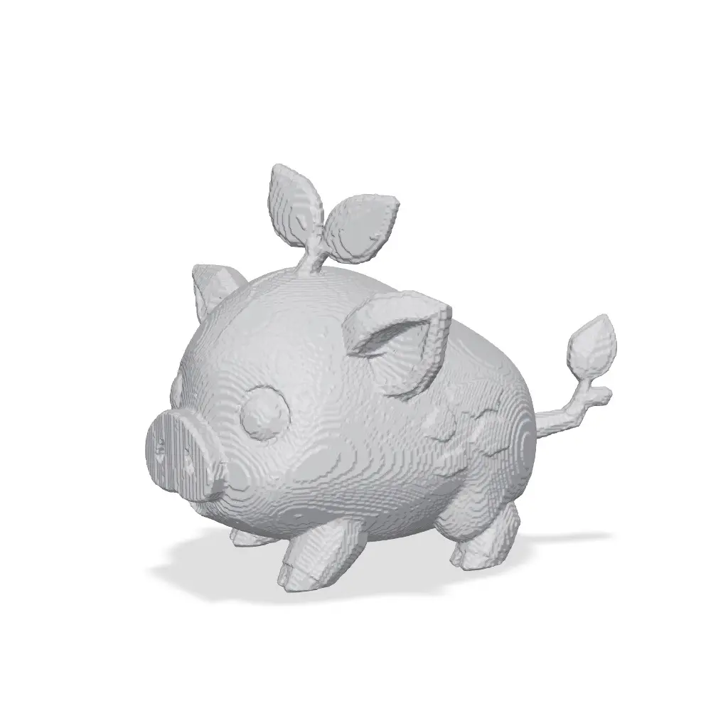 Sprout Piglet - SupaVoxel AI — modelo 3D