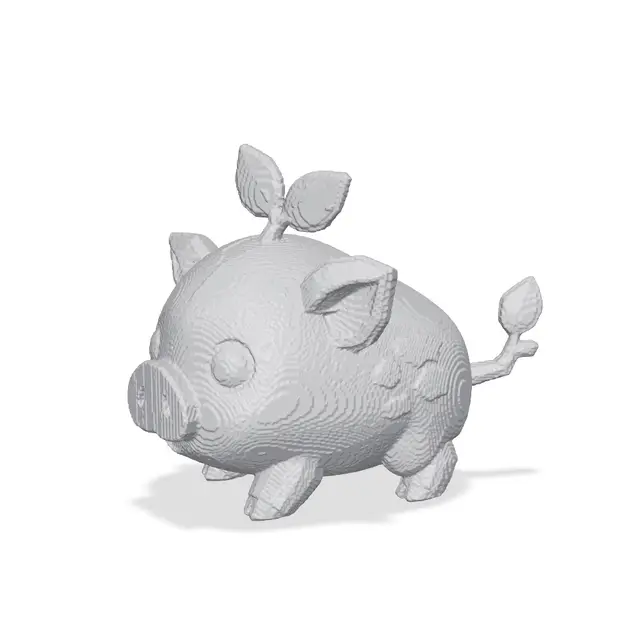 Sprout Piglet - SupaVoxel AI — modelo 3D