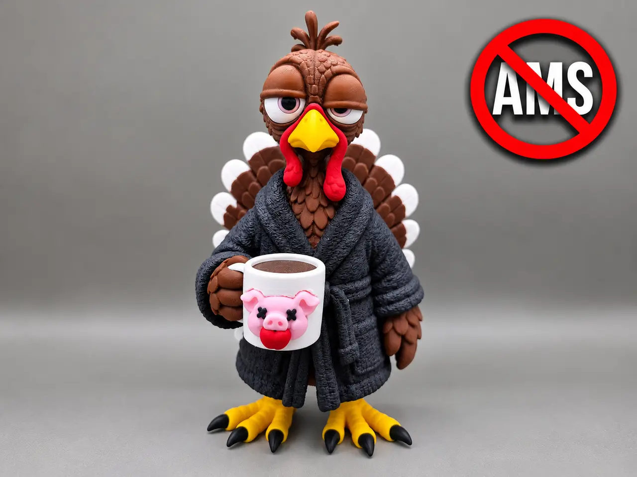 A Fowl Awakening - Turkey (No AMS) — modelo 3D