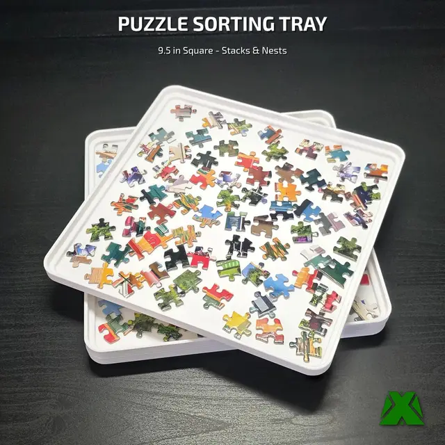 Puzzle Tray — modelo 3D