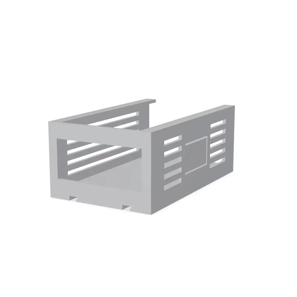 SKÅDIS holder for Omada POE380S PoE++ injector — modelo 3D