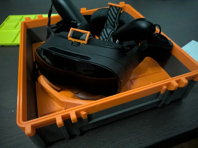 6x6Gridfinity Holder for Steam Frame — modelo 3D