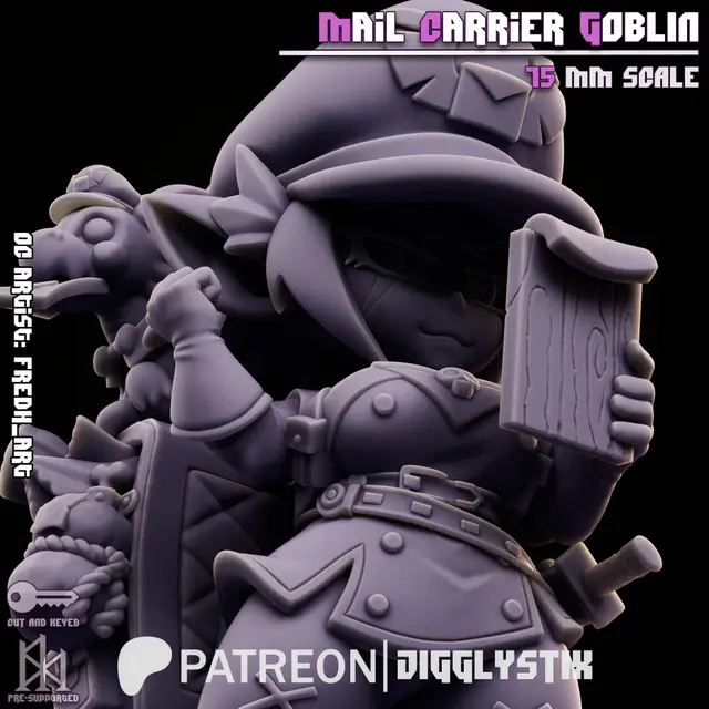 Mail Carrier Goblin — modelo 3D