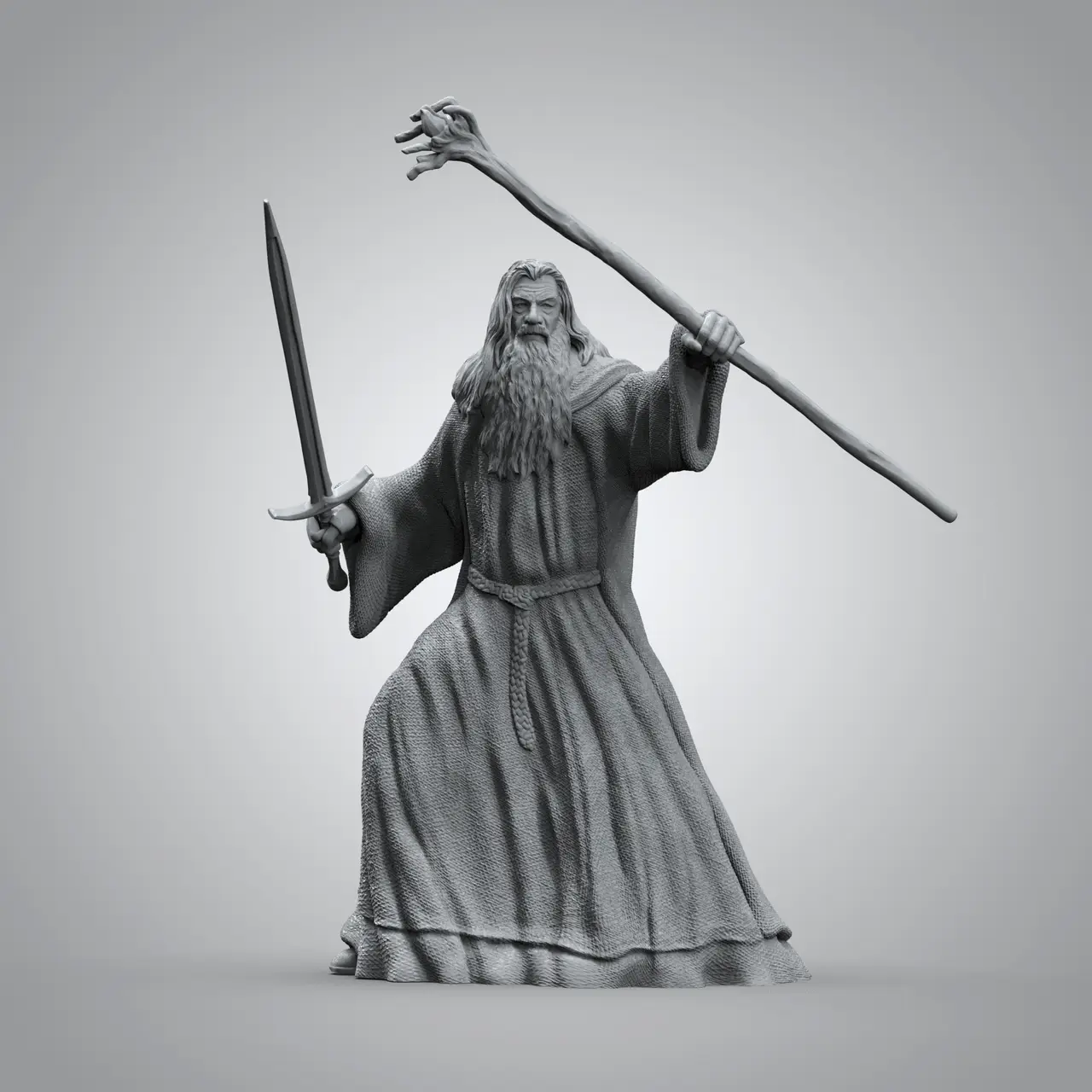 Gandalf Figure – Lord of the Rings — modelo 3D