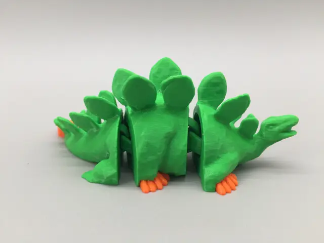 Flexi Stegosaurus — modelo 3D