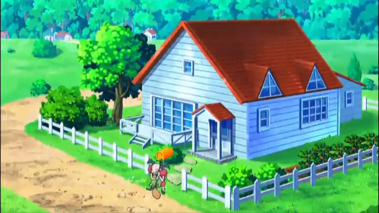Ash Ketchum's House Pokemon — modelo 3D