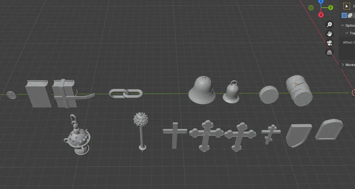 Bitz of Holy Kitbashing — modelo 3D