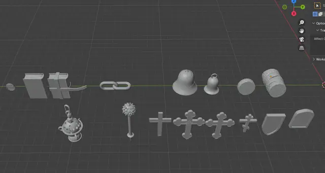 Bitz of Holy Kitbashing — modelo 3D
