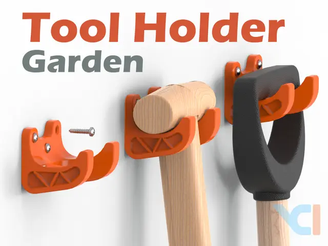 Garden Tool Holder - Universal — modelo 3D