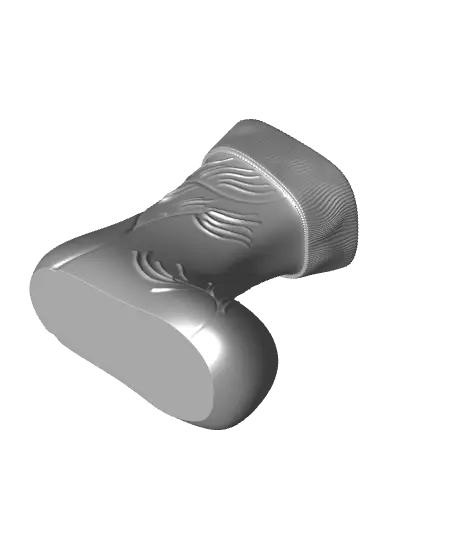 Christmas Stocking Vase for Festive Decor — modelo 3D