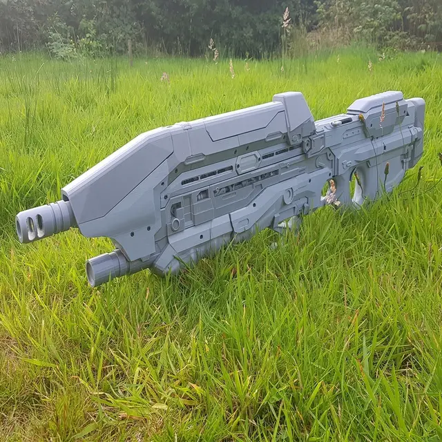 Halo MA5B rifle prop — modelo 3D