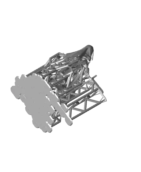 Ghost A - With Free Dragon - 5e DnD Inspired for RPG and Wargamers — modelo 3D