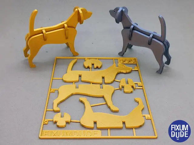 Dog Kit Card — modelo 3D