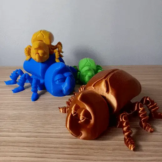 FLEXI BEETLE — modelo 3D
