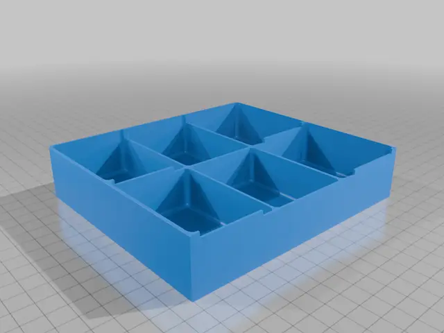 Starcraft Token Tray split - 3d printers for ants edition — modelo 3D