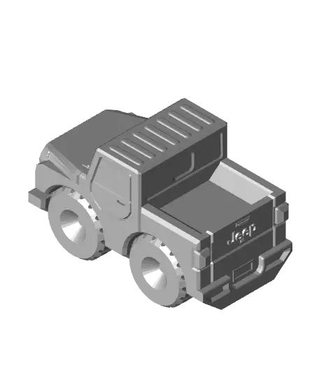 Fixum Dude Motors PiP Jeep Gladiator Hardtop — modelo 3D