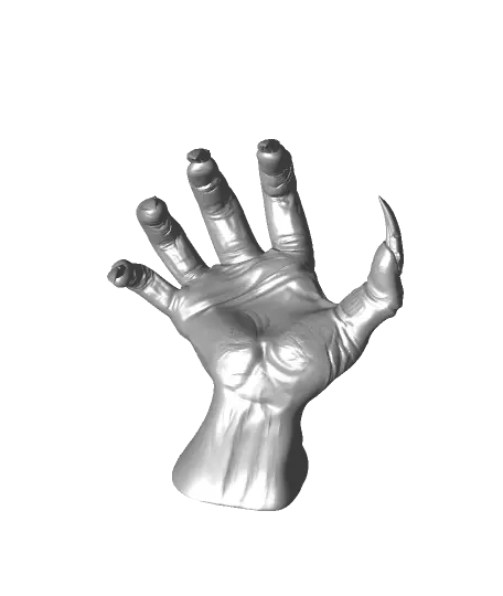 Illidan hand stand for Skull of Gul'dan — modelo 3D