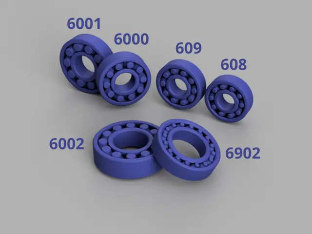 Print in place BALL bearings — modelo 3D