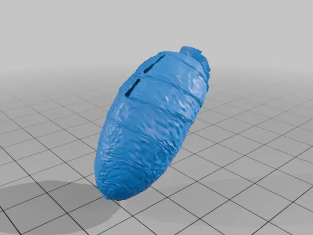 Furry wasp butt — modelo 3D