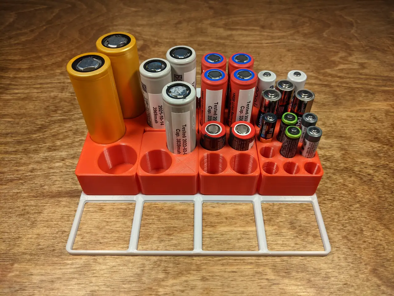 Battery Holders - Gridfinity — modelo 3D