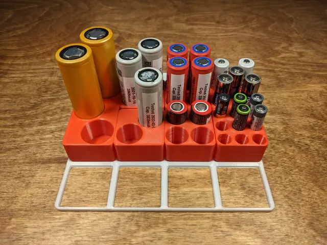 Battery Holders - Gridfinity — modelo 3D