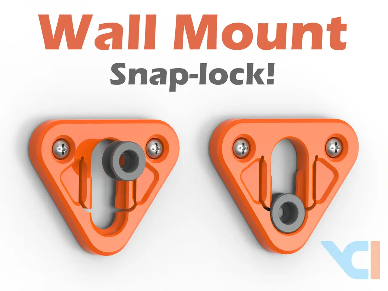 Snap-Lock Wall Mount — modelo 3D