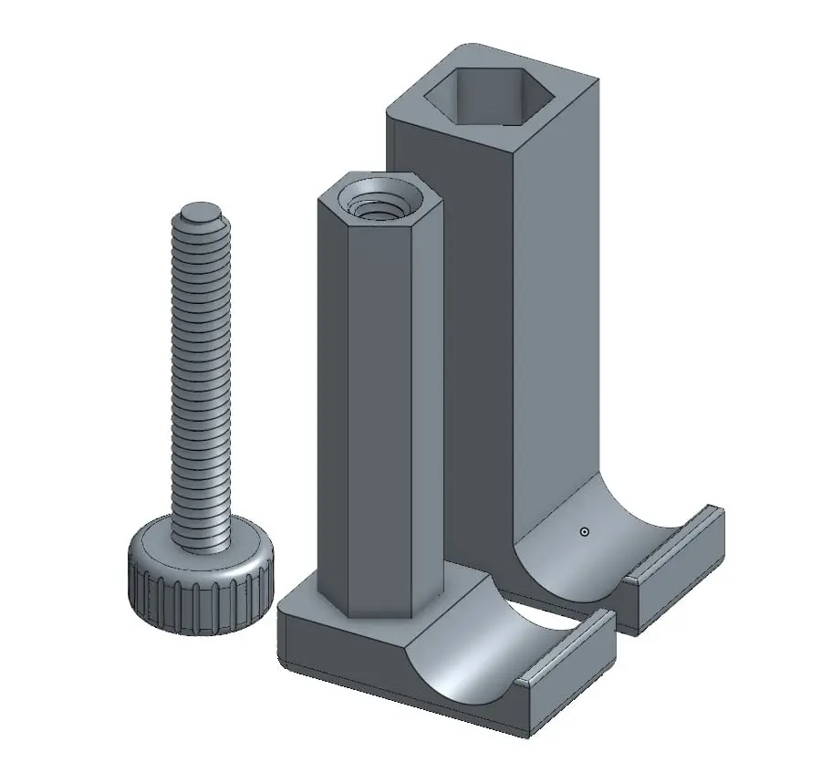 Universal tripod phone mount — modelo 3D
