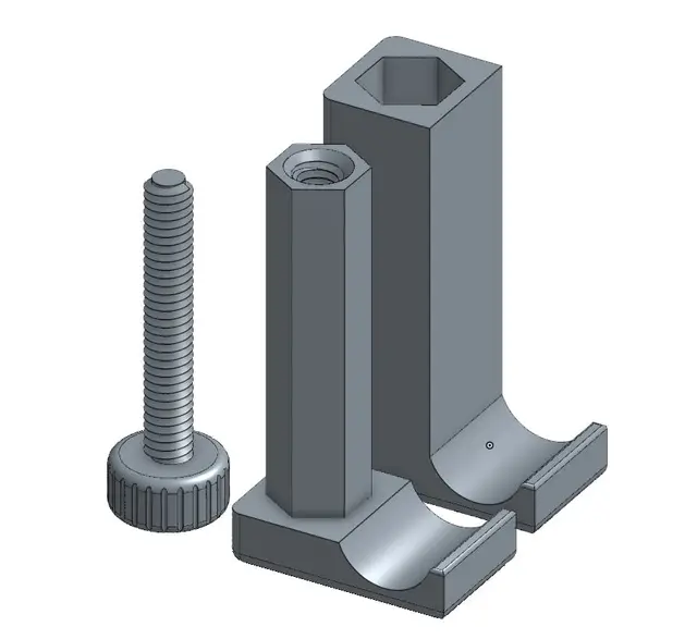Universal tripod phone mount — modelo 3D