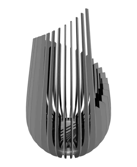 Candle Holder Series V1 Set — modelo 3D