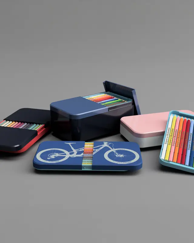 Box for Crayons and Pencils — modelo 3D