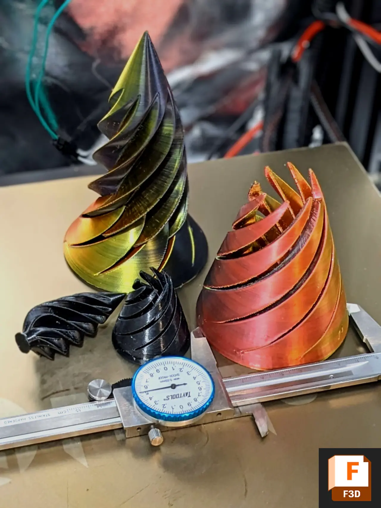 Helix Screw Fidget Toy — modelo 3D