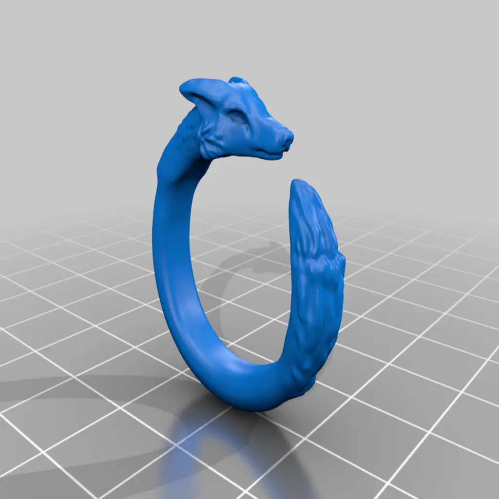 Fox Ring — modelo 3D