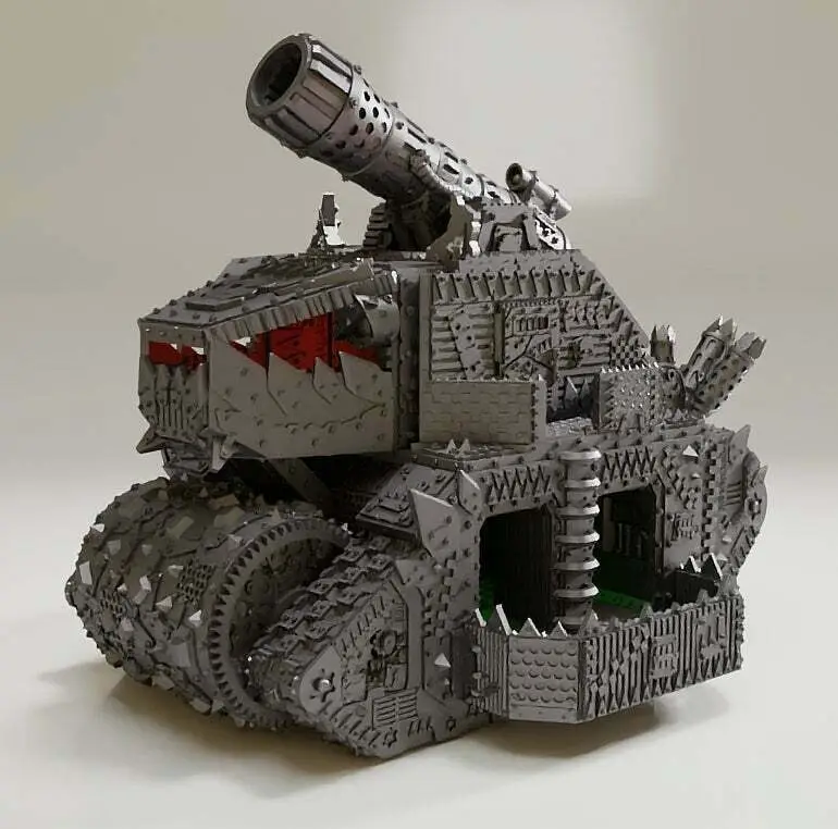 Krusher Fortress — modelo 3D