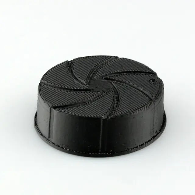 Nikon rear lens cap — modelo 3D