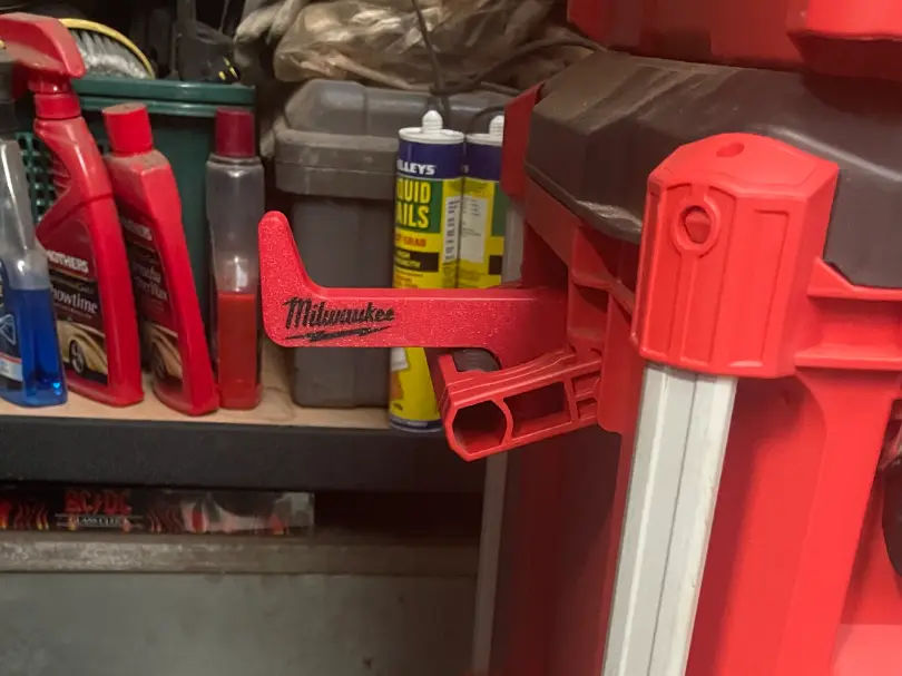 milwaukee packout handle hook — modelo 3D