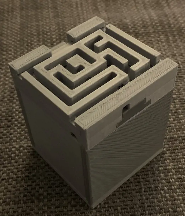 Sliding puzzle box from hell — modelo 3D