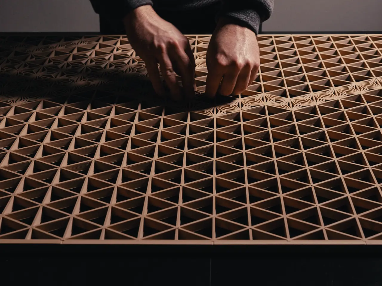 Large Kumiko Frame Generator — modelo 3D