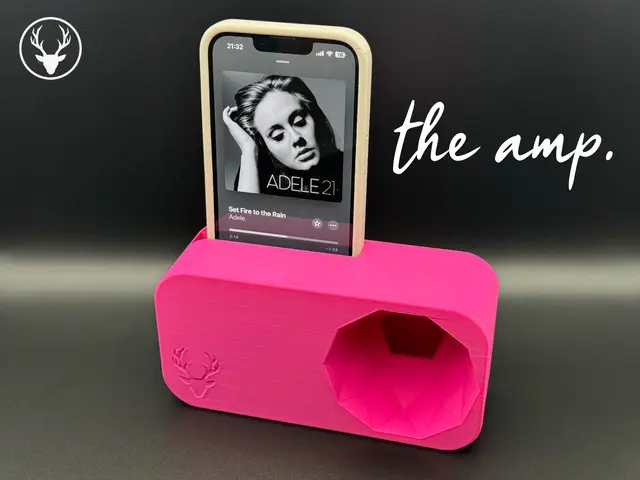 The AMP - Phone speaker — modelo 3D