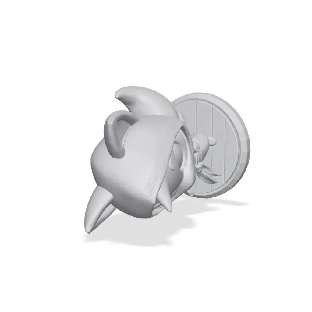 Chibi Fox | Multicolour & Single Colour — modelo 3D