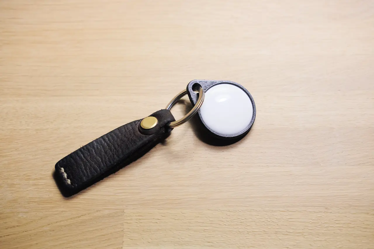 Airtag strong keyring / keychain holder — modelo 3D