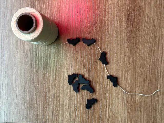 Halloween Bat Bead Charm (Sideways) — modelo 3D