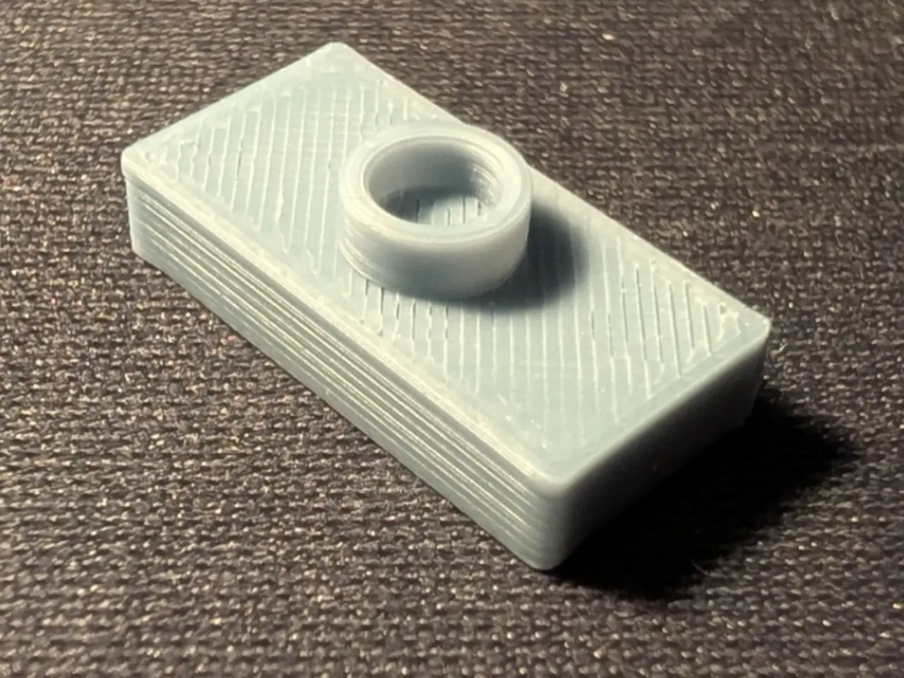 1x2 flat with 1 stud 3794a — modelo 3D