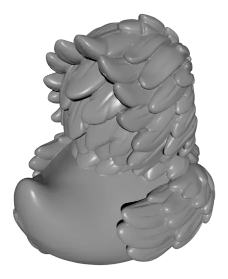 Gryphon Rubber Duck - Fantasy Figurine — modelo 3D
